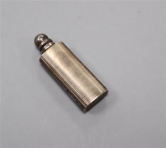 A Tiffany & Co sterling miniature scent bottle, stamped Tiffany & Co Germany Sterling, 47mm